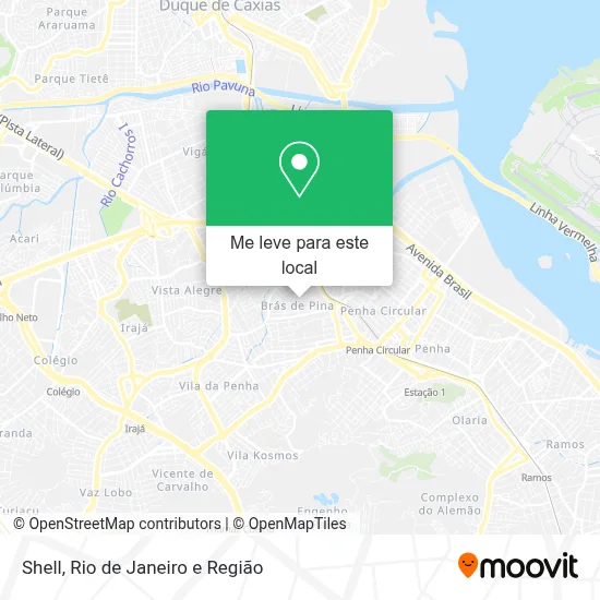 Shell mapa