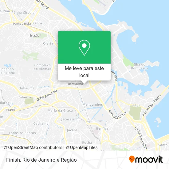 Finish mapa
