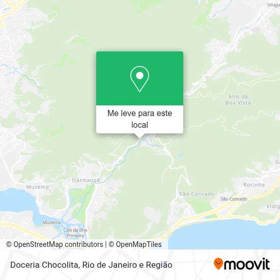 Doceria Chocolita mapa