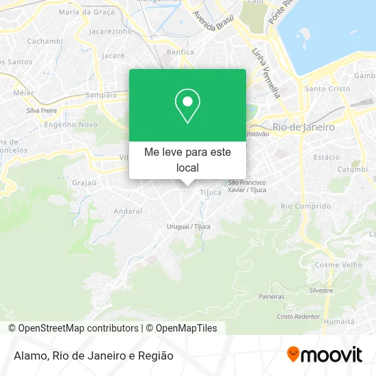 Alamo mapa