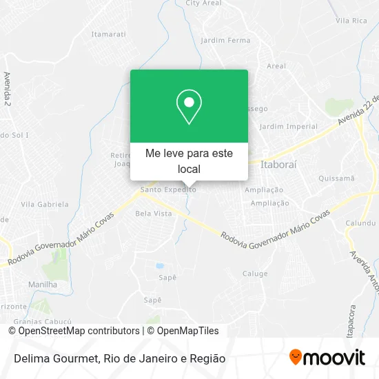 Delima Gourmet mapa