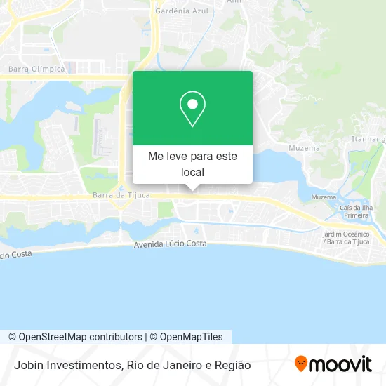 Jobin Investimentos mapa