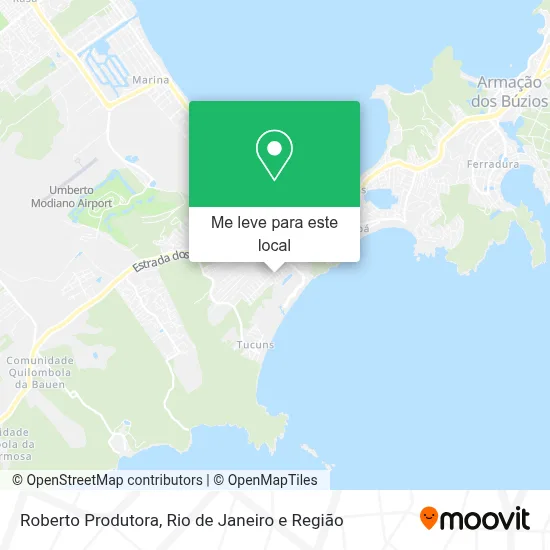 Roberto Produtora mapa