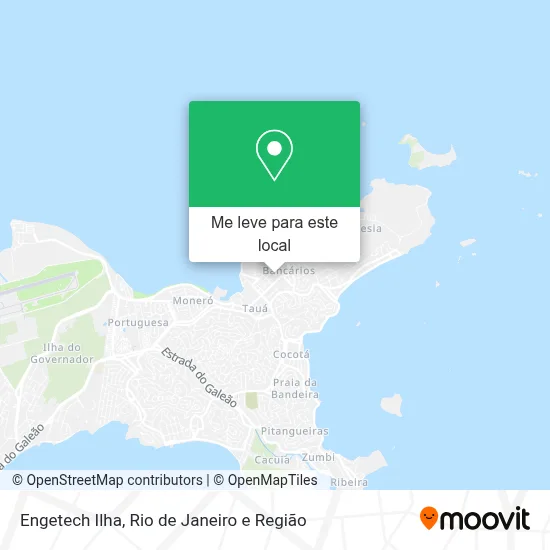 Engetech Ilha mapa