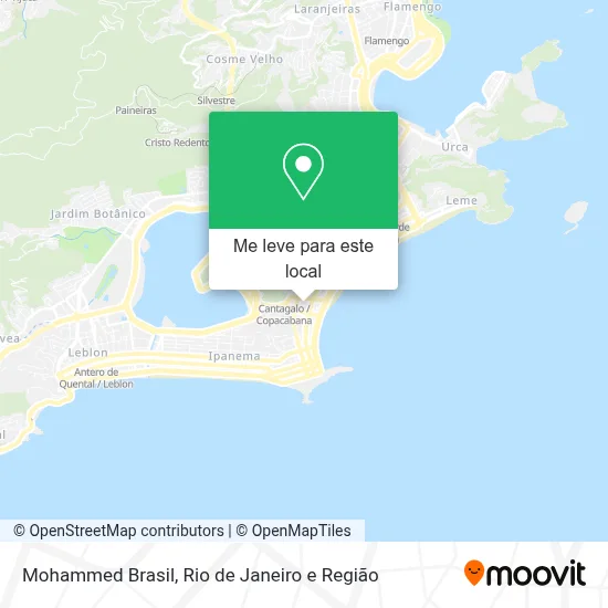 Mohammed Brasil mapa