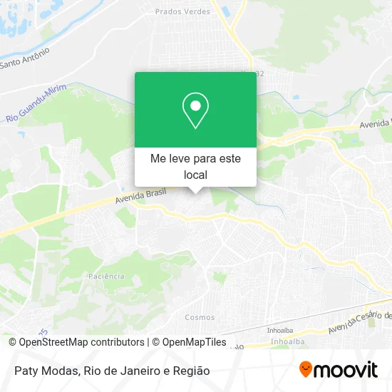 Paty Modas mapa