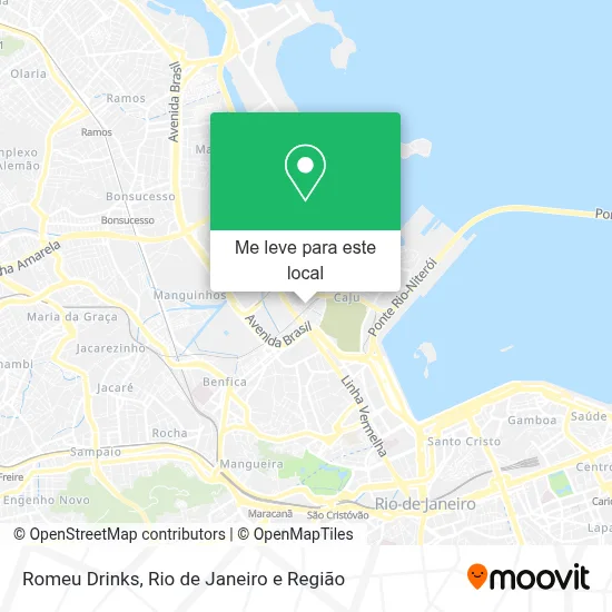 Romeu Drinks mapa