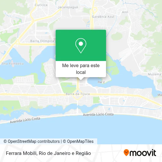 Ferrara Mobili mapa