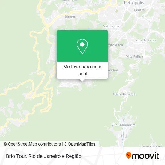 Brio Tour mapa