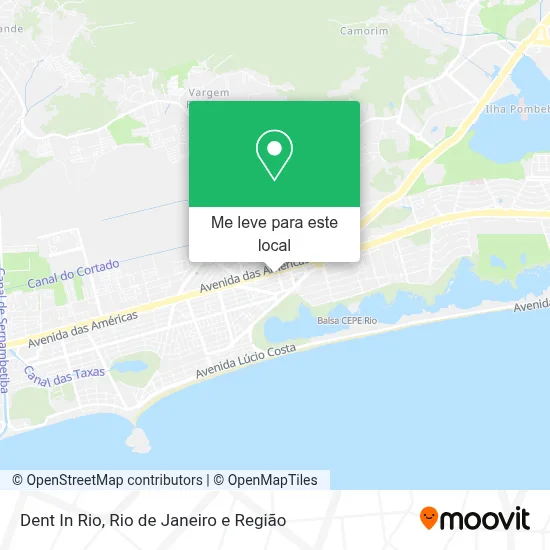 Dent In Rio mapa