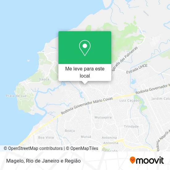 Magelo mapa