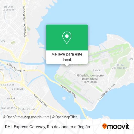 DHL Express Gateway mapa