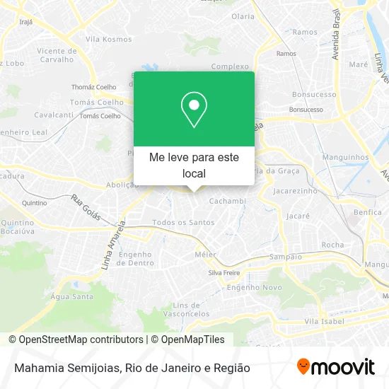 Mahamia Semijoias mapa