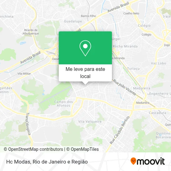 Hc Modas mapa