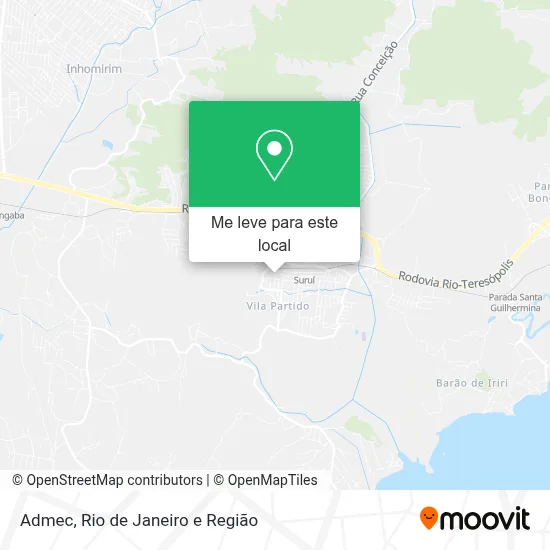 Admec mapa