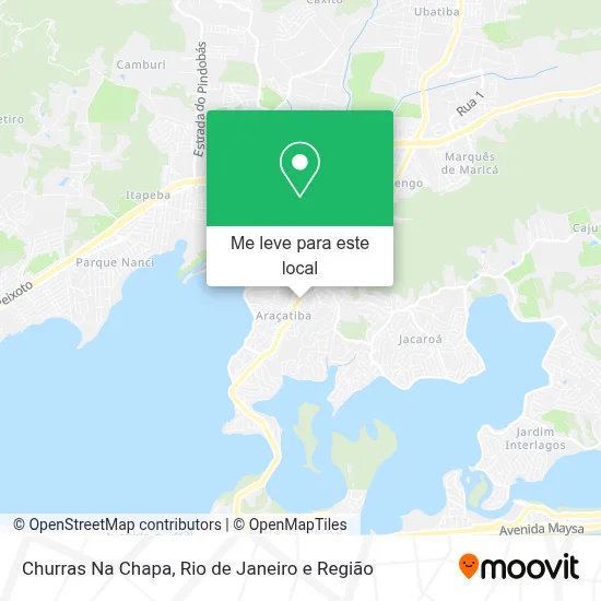 Churras Na Chapa mapa