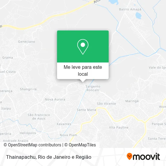 Thainapachu mapa