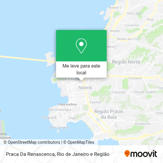 Praca Da Renascenca mapa