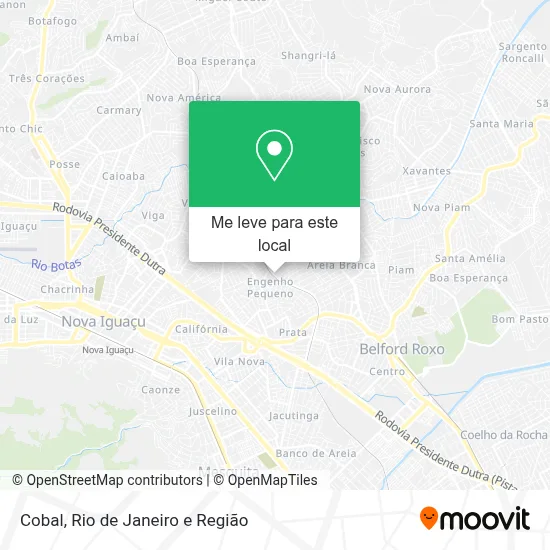 Cobal mapa