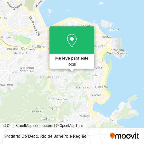 Padaria Do Deco mapa