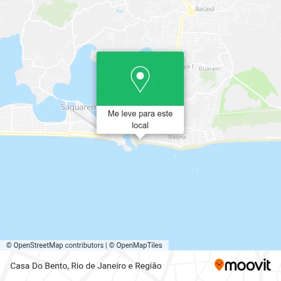 Casa Do Bento mapa