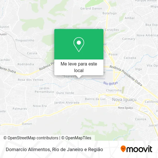Domarcio Alimentos mapa