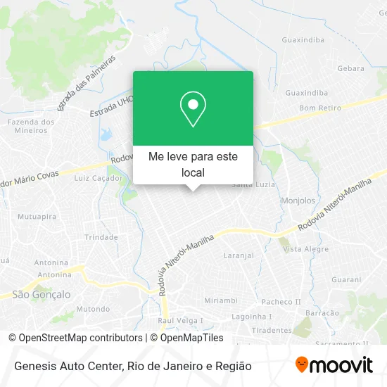 Genesis Auto Center mapa