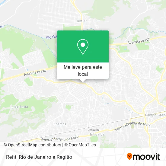Refit mapa