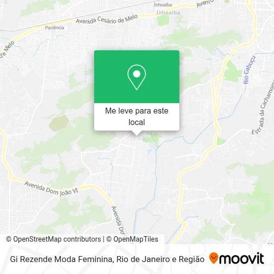 Gi Rezende Moda Feminina mapa