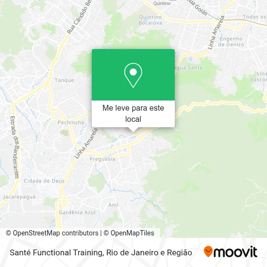 Santé Functional Training mapa