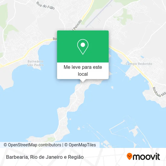 Barbearia mapa