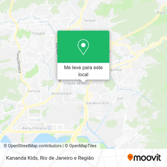 Kananda Kids mapa