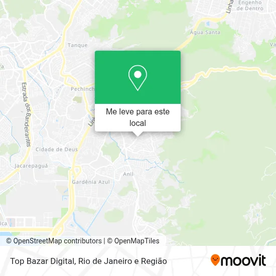 Top Bazar Digital mapa