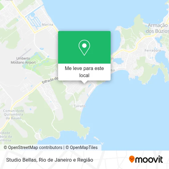 Studio Bellas mapa
