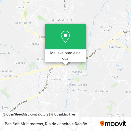 Ben Salt Multimarcas mapa