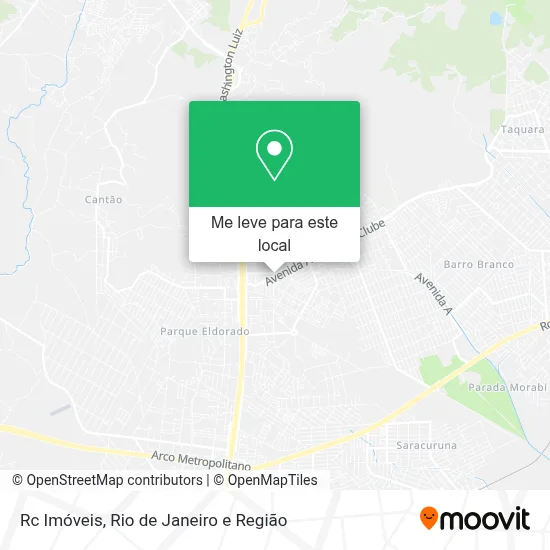 Rc Imóveis mapa