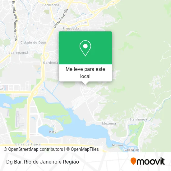 Dg Bar mapa