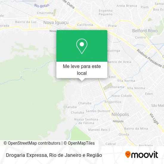 Drogaria Expressa mapa