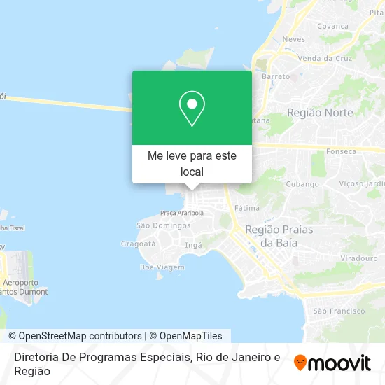 Diretoria De Programas Especiais mapa