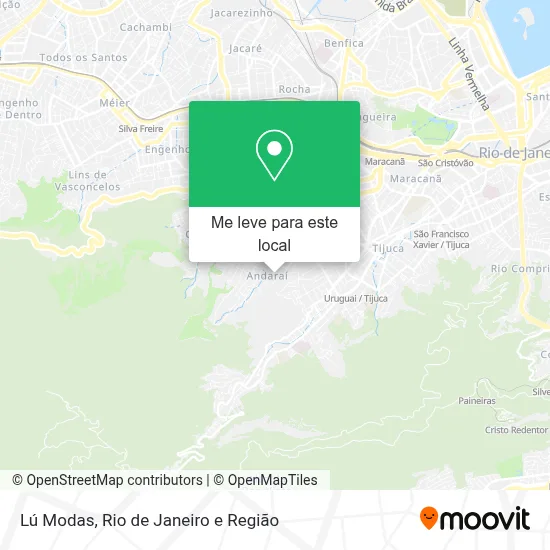 Lú Modas mapa