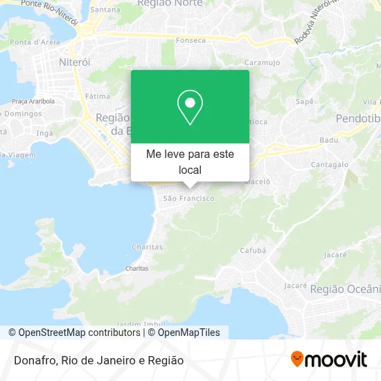 Donafro mapa