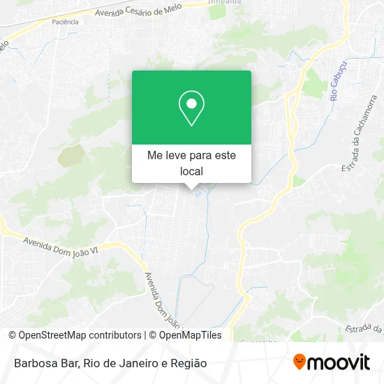 Barbosa Bar mapa