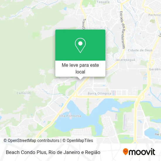 Beach Condo Plus mapa