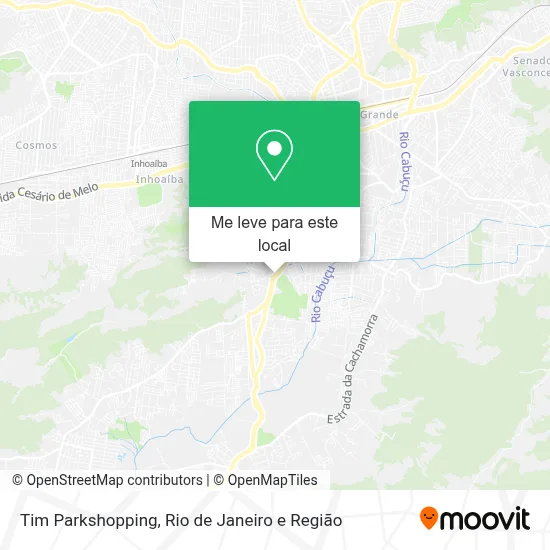 Tim Parkshopping mapa