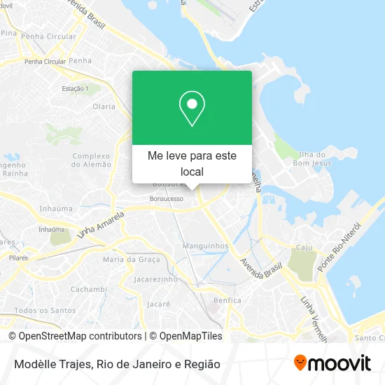 Modèlle Trajes mapa