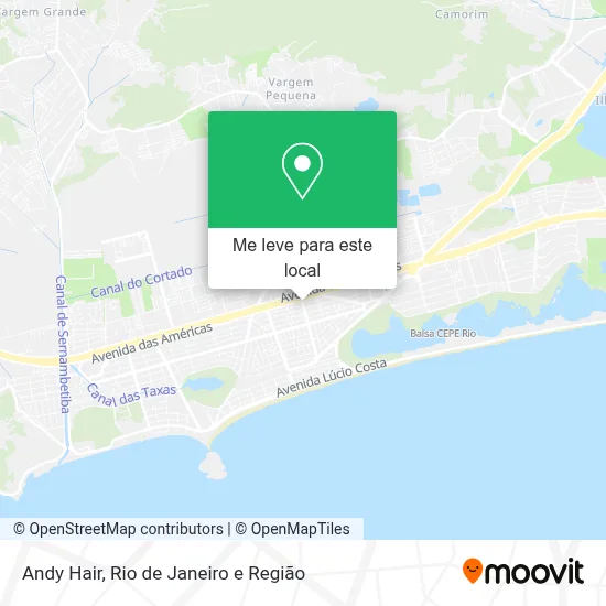 Andy Hair mapa