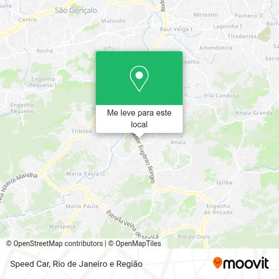 Speed Car mapa
