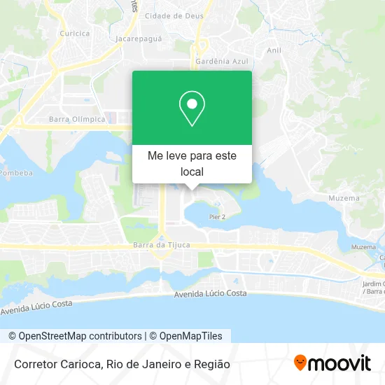 Corretor Carioca mapa