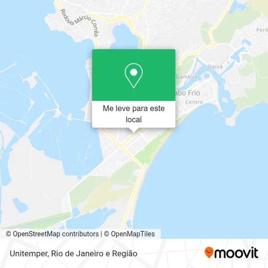 Unitemper mapa
