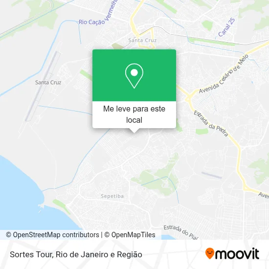 Sortes Tour mapa